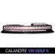Calandre grille nid d'abeille avec liser&eacute; rouge Volkswagen Golf 6 cabriolet